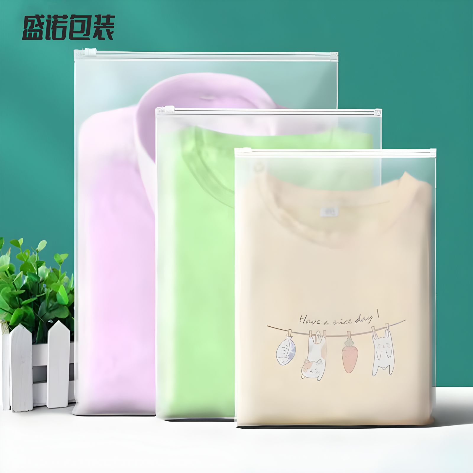 Transparent Clothing Zipper Bags Manufacturer Clothing Packaging Bags Pe Plastic Bags T-Shirt Packing Bags Self-Sealing Bags Self-Sealing Bags