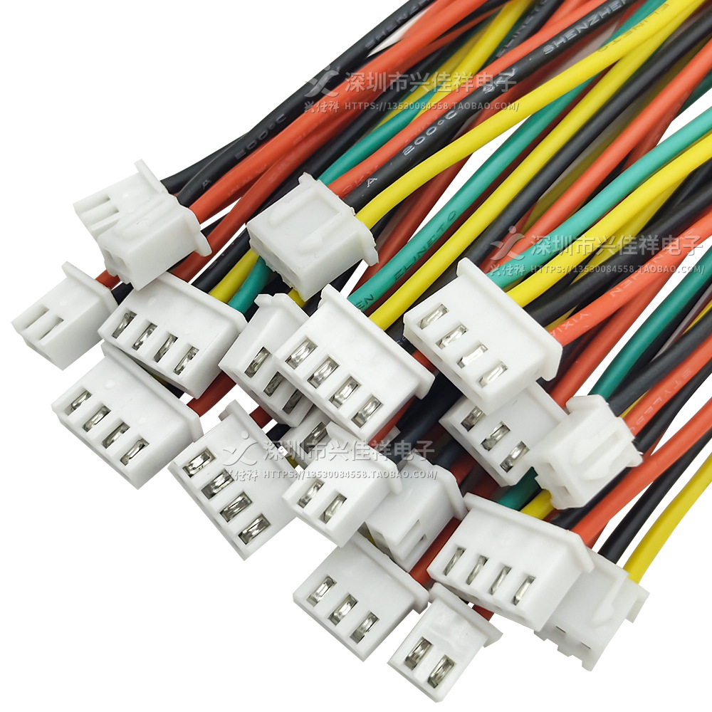 XH2.54mm��ͷ�����轺���� ˫ͷͬ��/���� ���������� 2P3P4P-12P