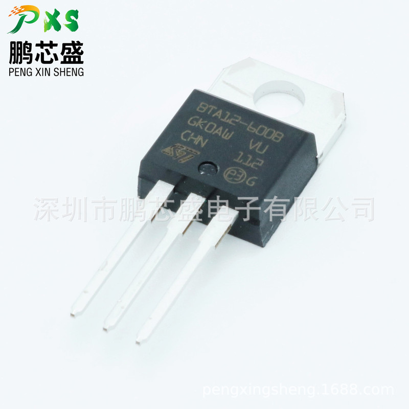 Bta12-600Brg Original Genuine 12A/600V Bidirectional Thyristor for Home Appliance Heating Control Bta12-600Brg Original Genuine 12A/600V Bidirectional Thyristor for Home Appliance Heating Control