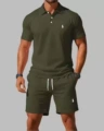 Dark Green with White Logo