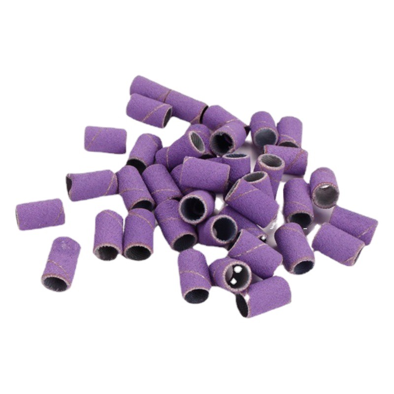 Anillo de arena de manicura de color especial transfronterizo pulido paño de arena rueda de molienda anillo de arena máquina de pulir manicura suministros anillo de hilo de pulido