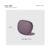 NAPPA leather model [extreme krypton elastic band headrest 1 piece] Dianyu Purple