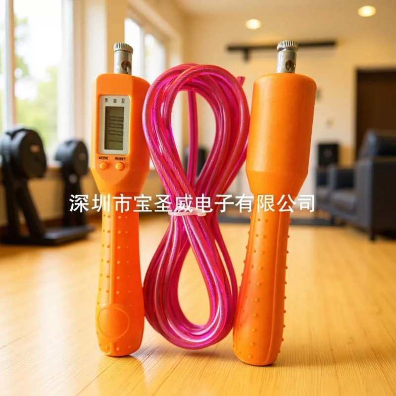 5단계 전자식 카운팅 줄넘기, 초중등학생용 스포츠 용품, 유산소 운동 줄넘기, 빠른 속도 줄넘기