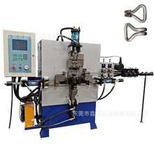 鑫圣达供应数控液压钩扣机安全钩扣二维三维制钩全自动生产机器