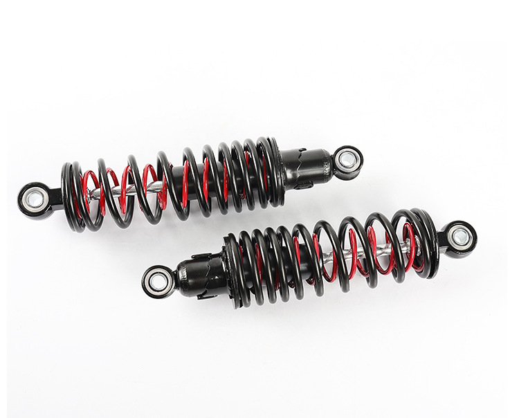 Electric Motorcycle Thickened Double Spring Shock Absorber Modified Universal Shock Absorber Power-Assisted Scooter Rear Shock Absorber Accessories