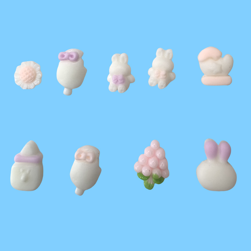 美甲饰品批发葡萄雪糕太阳花小白兔白色系0006.png