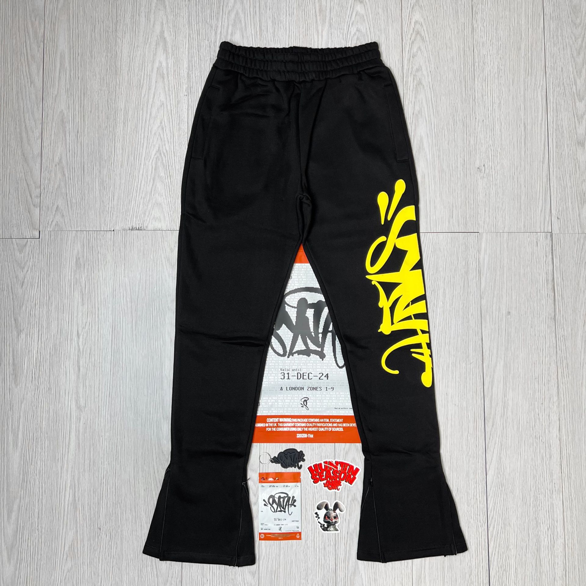14 pantalones de baño negros (accesorios + bolsos)