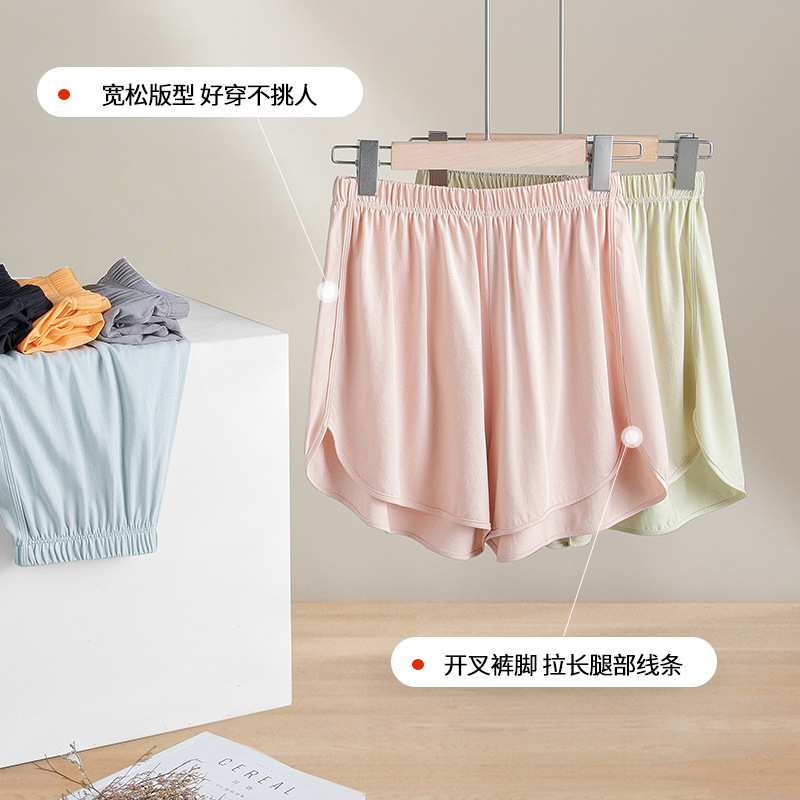 Nuevos pantalones deportivos sueltos informales de algodón Tencel suave para primavera y verano para mujer, pantalones deportivos finos de color sólido en stock para entrega rápida