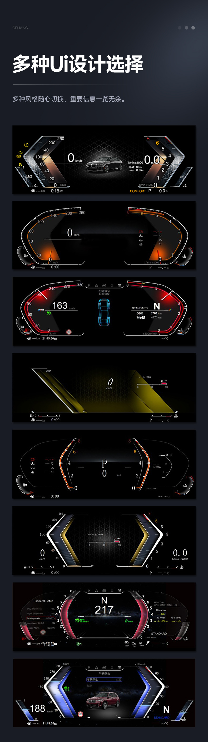 Suitable for 2013-2024 Bmw X1F48/ F49 12.3inch Full Lcd High-Definition Instrument Panel