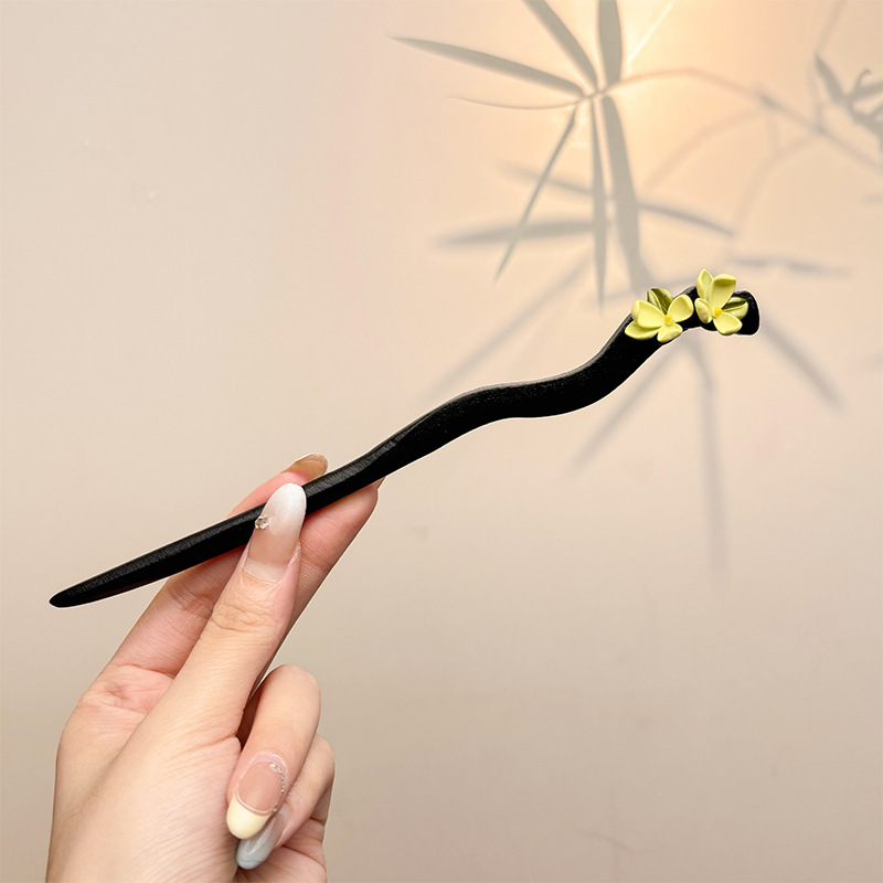 古风西湖会发光的宫灯发簪女金属灯笼发髻凉亭盘发簪子中秋节头饰|undefined
