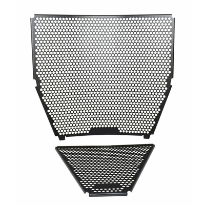 Suitable for Ducati Panigale V4 V4R V4S modified motorcycle water tank net radiator guard (Motorcycle frame) - black-without-label