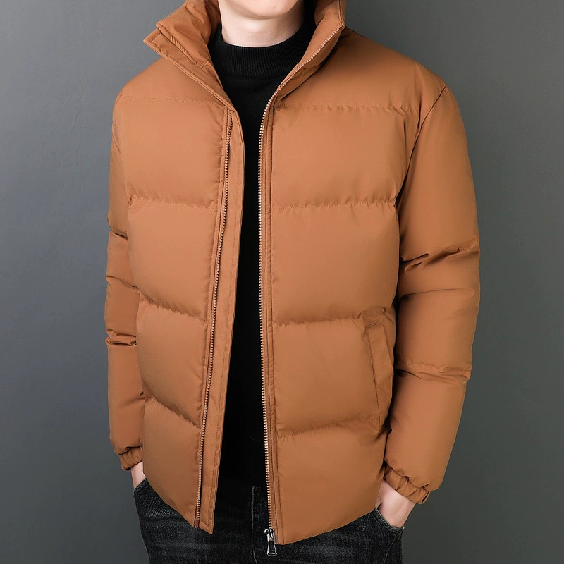 Oversize зимнее утепленное пуховик для подростков, усиленная теплоизоляция, высокий воротник, размеры M–3XL, черный/кремовый/кофейный