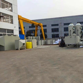 废气处理设备;通风机;废气吸附装置