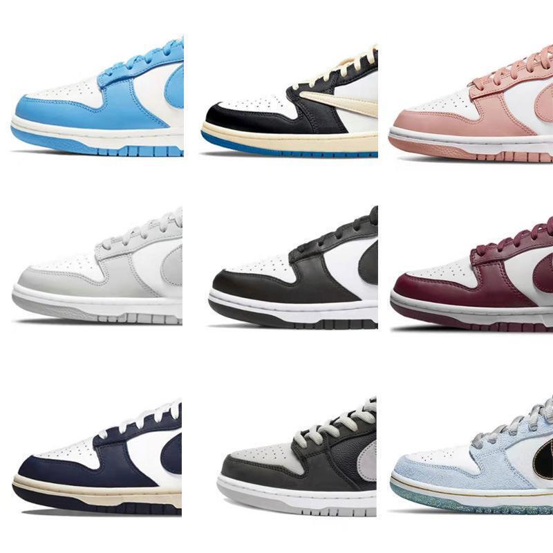 Putian one-piece delivery aj pure original dunk panda sb navy blue big friend Keyang shadow gray bone white low top board shoes