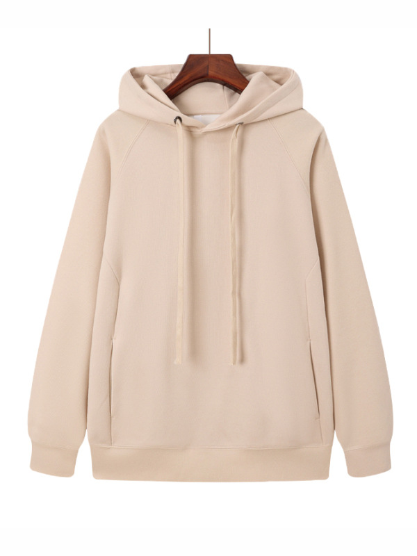 Otoño e Invierno Terry suéter con capucha impreso bordado LOGO Sudadera con capucha cadena tienda de ropa de trabajo ropa de grupo actividad de publicidad camisa