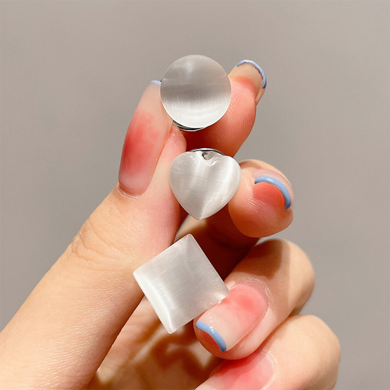 Simple ópalo pecho pin hebilla anti-exposición de las mujeres de gama alta clip de cuello pin invisible pin collar de camisa de los hombres PIN