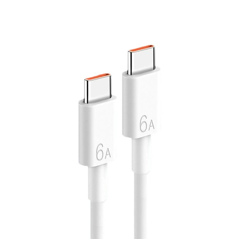 Совместимый кабель Huawei 88W для быстрого заряда Mate60pro P60pro Mate60 двойной Type-C кабель 6A