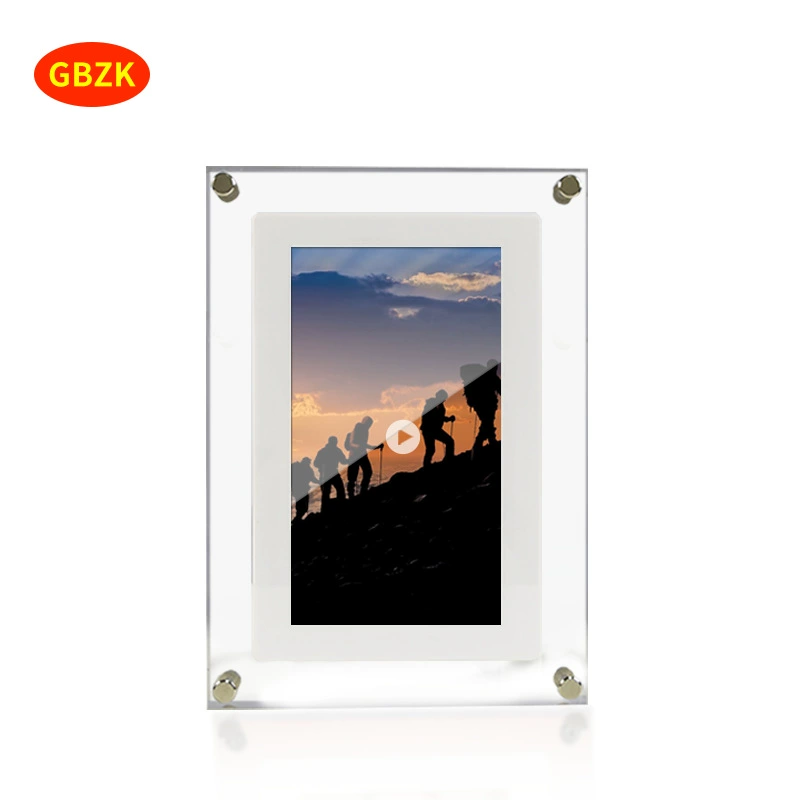 Акриловая цифровая фоторамка, музык poster, электронный фотоальбом, 5 дюймов, 7 дюймов, 10 дюймов, подарок на день рождения