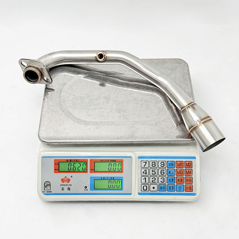 Suitable for Skyhawk Motorcycle Tx250 Exhaust Pipe Modification Skyhawk Tx250 Front Full Section Exhaust Pipe Chimney
