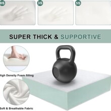 高密度五层蓝色沙发海绵垫加厚支撑床垫慢回弹记忆棉柔软泡沫座垫