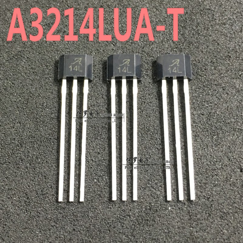 A14L 霍尔元件 A3214LUA-T 丝印14L 全极性霍尔传感器 微功耗