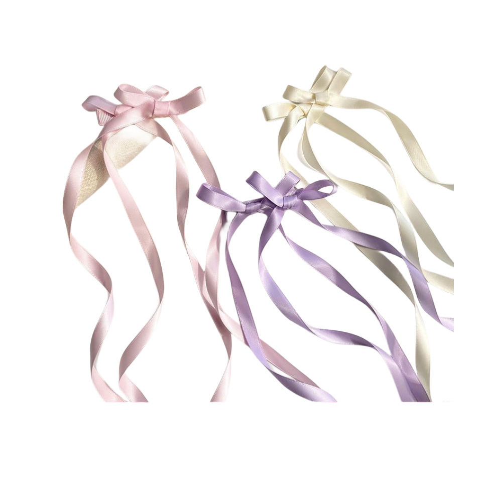 Dios de la atmósfera primavera ballet chica cinta arco de cabello trenzado de cabello lado atado adornamiento de cabello dulce