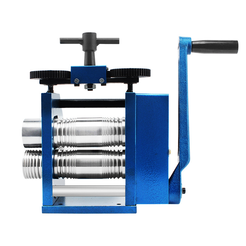 Hong Kong máquina de prensa de mano de estilo europeo Grande y Pequeña línea de prensa de acero cuadrado Placa de oro y plata joyería más herramienta