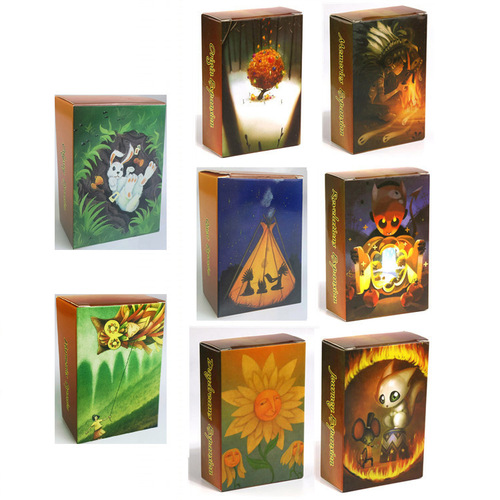 English version of 8 Dixit-origin, just a few words, all in English party strategy team building board game game cards