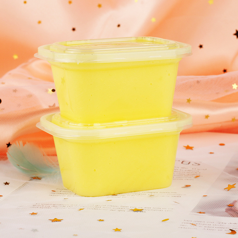 Jaune citron / 280ml boîte carrée