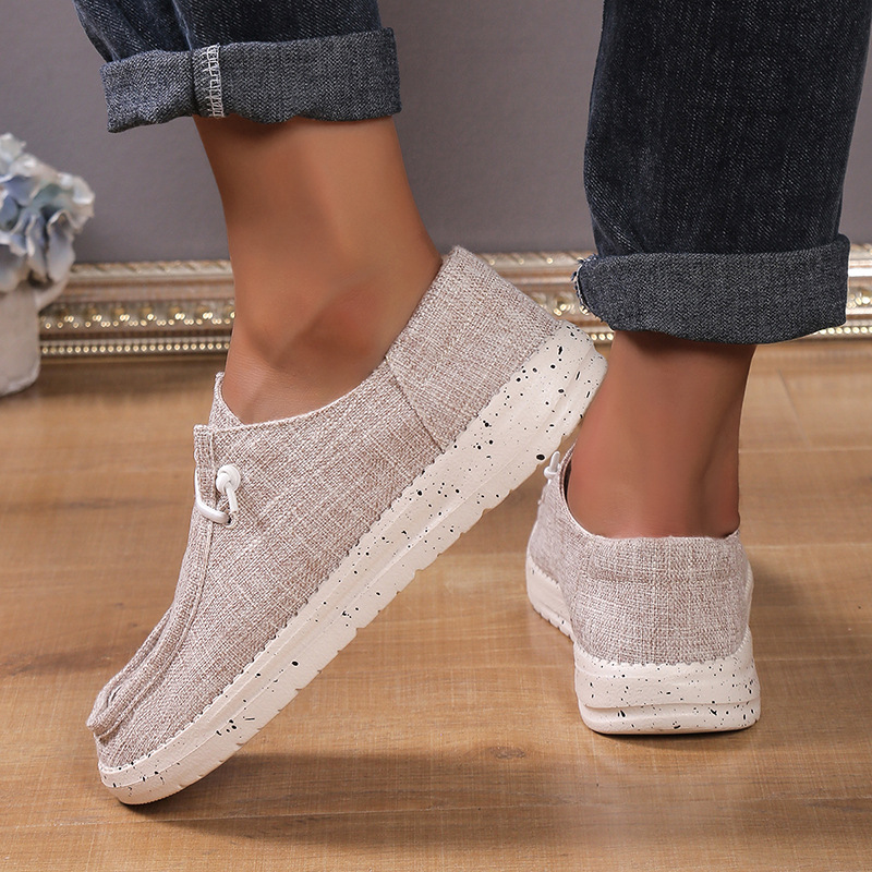 Cross-border Xiyin Best-selling Large-size Canvas Casual Shoes For Men, Canvas Men Loafers_vogvips.com