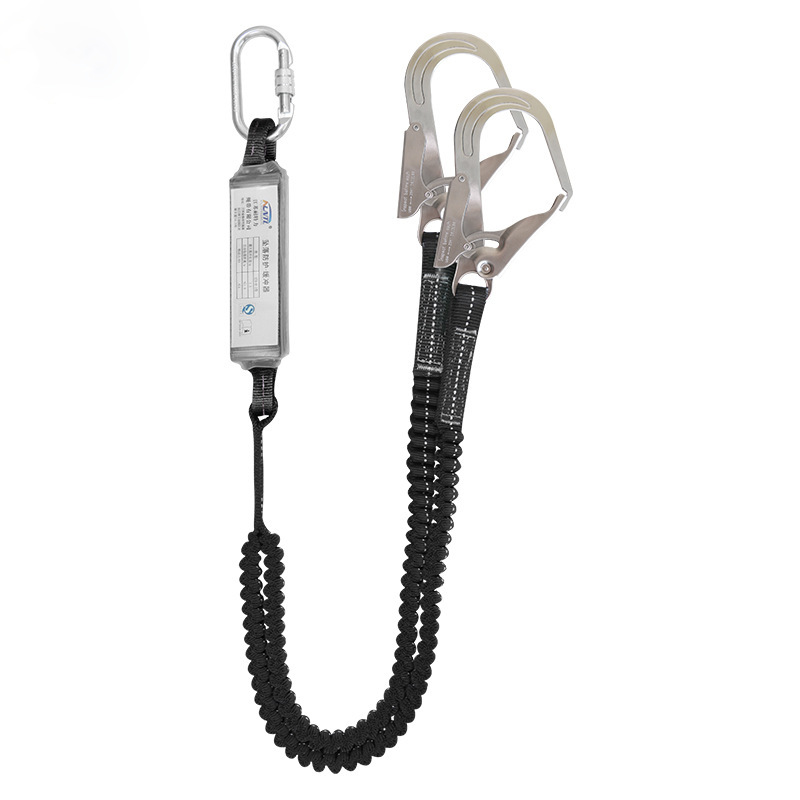 Double rope high elastic hook (black buffer bag)