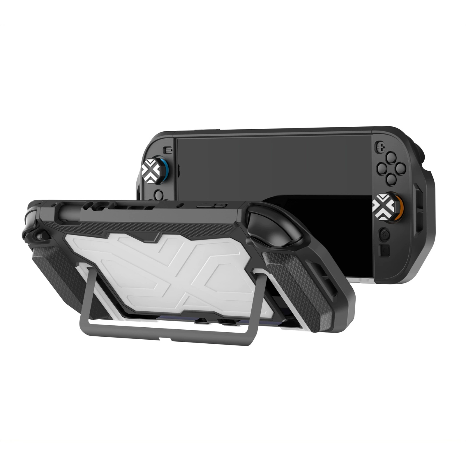 Nintendo Switch 2 меха защитный чехол NS2 раздельный TPU+PC оболочка защитного чехла, аксессуары Switch2
