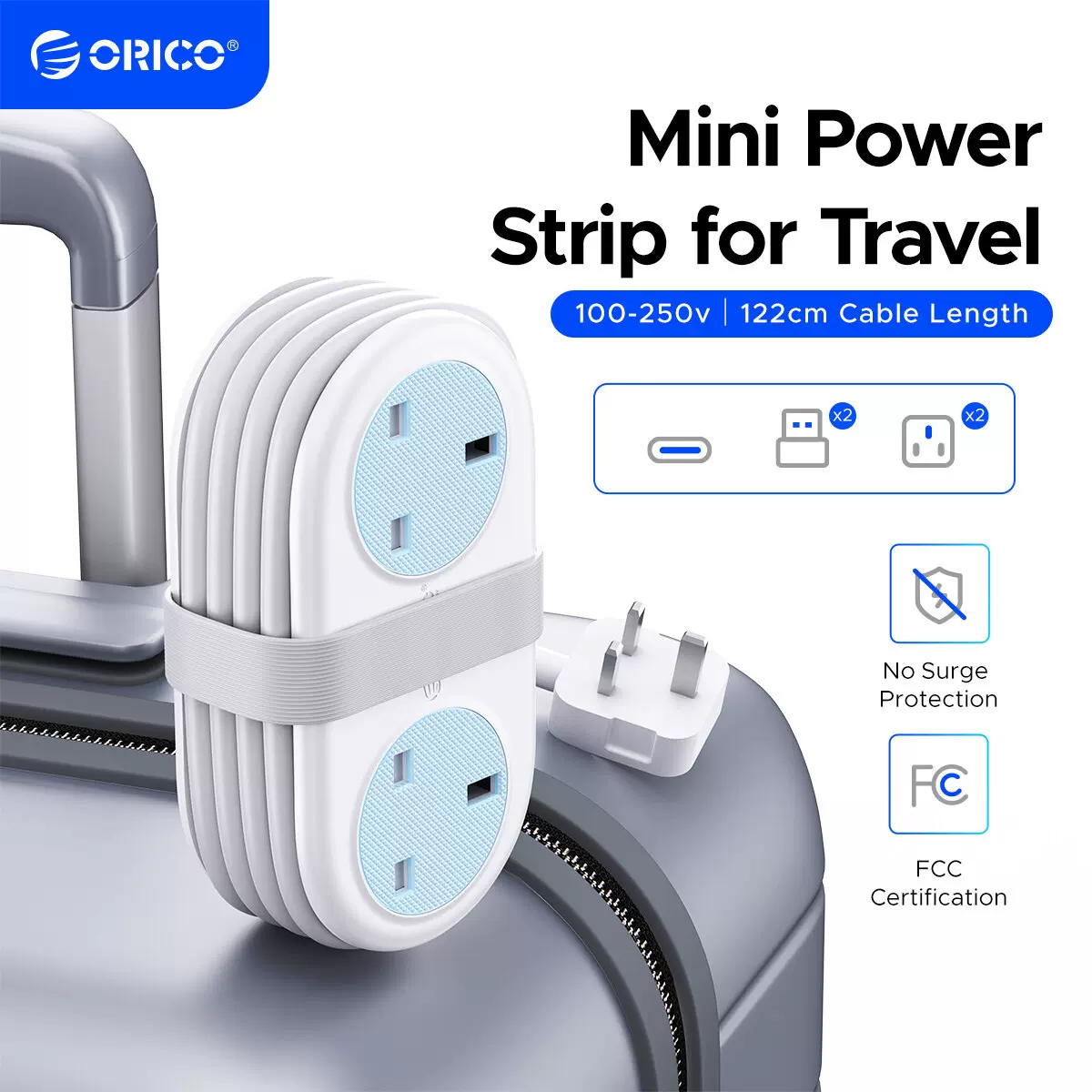 外贸国际通用插座英规排插USB多用插线板欧规多插位面板开关插排