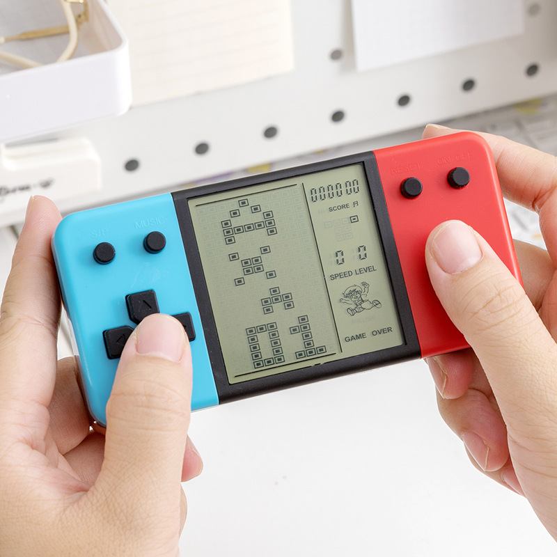 Cross-border Creativity 3.5inch Large Screen Handheld Tetris Electronic Game Console Classic Handheld Arcade Toy