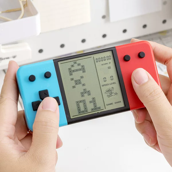 Cross-border Creativity 3.5inch Large Screen Handheld Tetris Electronic Game Console Classic Handheld Arcade Toy