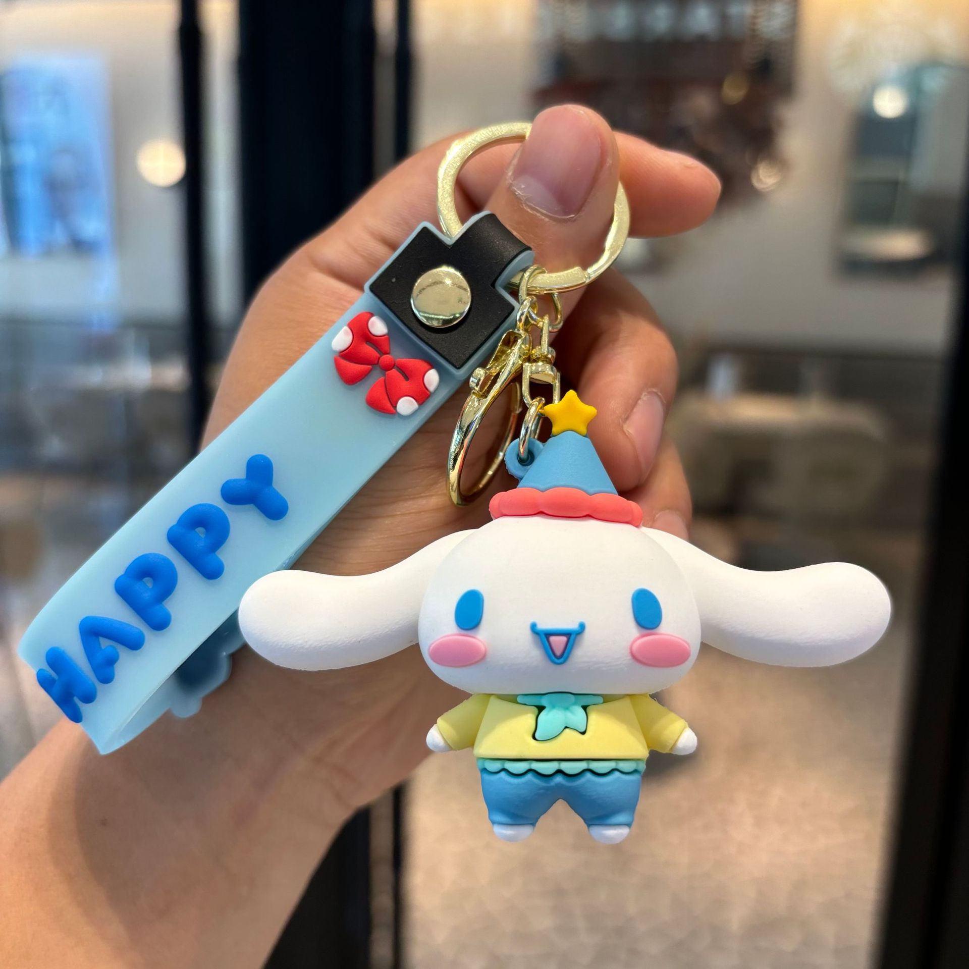 Sanrio Colgante de llaver PVC Muñeca Cute Colgante de llaver Kolomi Car Bag Keychain