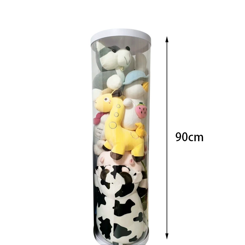 Doll, capacious plush rotating storage system PVC