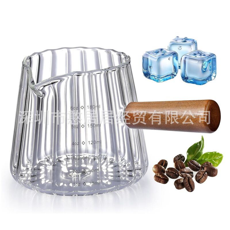 Cross-Border New Product Espresso Cups Glass 6 Ounces 180ml Coffee Milk Cup Italian Glass Measuring Cup Cross-Border New Product Espresso Cups Glass 6 Ounces 180ml Coffee Milk Cup Italian Glass Measuring Cup