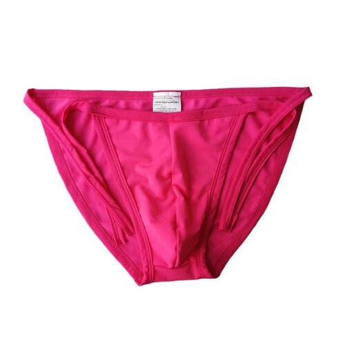  Men's Swimming Trunks Solid Color Adult Tethered Sexy Beach Trunks Low Waist Bikini Swim Trunks for Men AliExpress