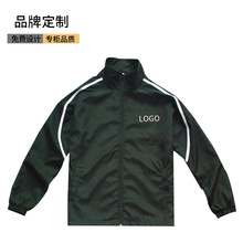 定做广告风衣长袖工作服定制超市外卖工衣印LOGO厂家供应外套