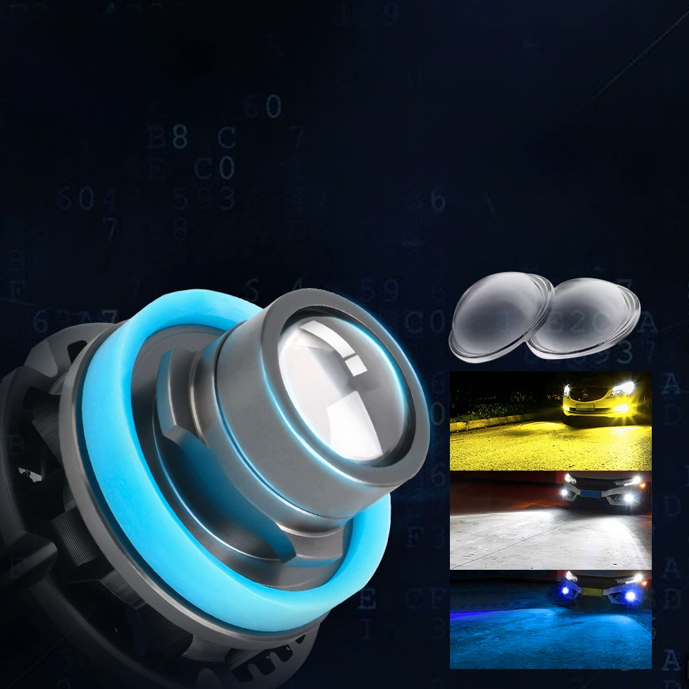 Лазерный объектив YOBIS нового поколения L5, туманная подсветка фар LED H11 9005 9006, модифицированная подсветка автомобиля