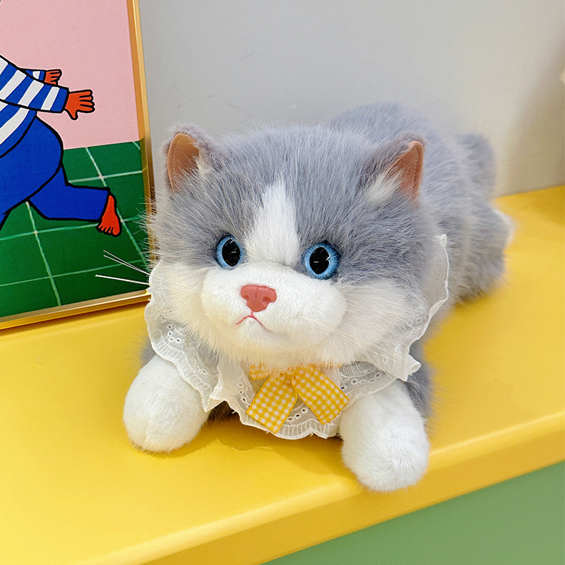 仿真布偶猫咪玩偶会叫毛绒玩具公仔睡觉抱枕安抚娃娃女生生日礼物|undefined