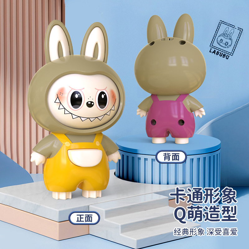 Douyinと同じLA Bubu顔が変わる人形おもちゃペンダントギフトキーホルダー装飾品男性と女性の子供の減圧おもちゃ|undefined
