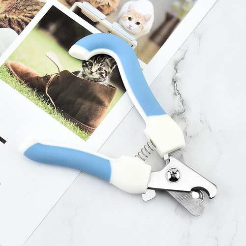 Pet nail clipper dog nail clipper stainless steel nail clipper pet clipper cleaning nail clipper tool