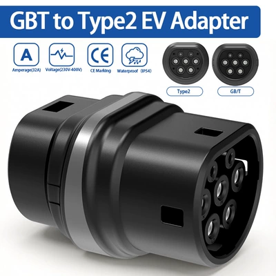 Xiaohu新能源汽车Gbt Charging Pile European Standard American Standard National Standard Conversion Head Tesla J1772 Type2