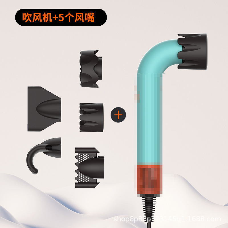 戴师傅HD17弯管电吹风机Hd18高速吹风沙龙家用发廊负离子电吹风筒|undefined