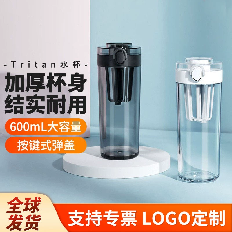 Бутылка для воды Xiaomi Home Tritan, портативная, устойчивая к высоким температурам, спортивная чашка для путешествий, чашка для чая, большая емкость для мужчин и женщин, студентов.