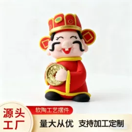 软陶工艺品;圣诞装饰品;场地布置道具