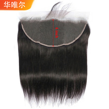 �羳�����Ȼɫ13*6 HD human hair lace Frontal body��ʿ�W�l�K