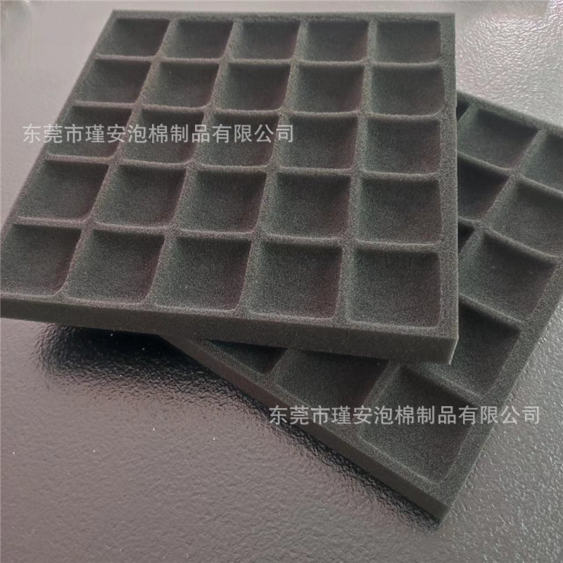 电子产品异形海绵包装内托减震防碰撞玻璃管运输包装内衬海棉